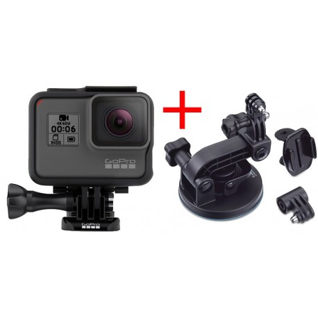 Gopro HERO6 Black + Suction Cup