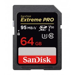 SanDisk 64GB Extreme PRO SDXC UHS-I V30 Memory Card - SDSDXXG-064G-GN4IN