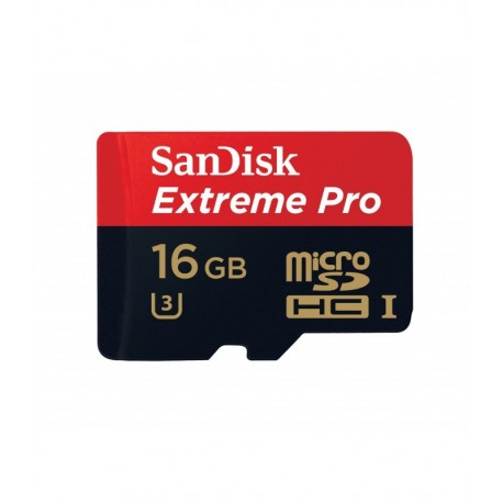 SanDisk 16GB Extreme Pro MicroSDHC UHS-I - SDSDQXP-016G