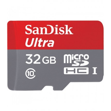 SanDisk 32GB Ultra MicroSDHC UHS-I Card - SDSQUNC-032G